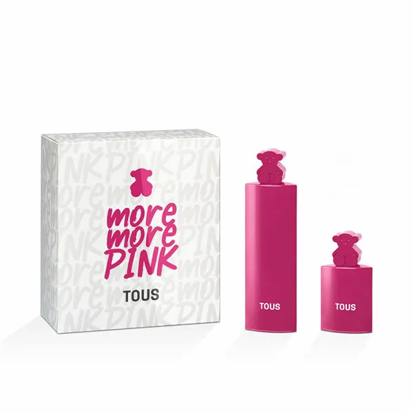 Naiste parfüümi komplekt Tous More More Pink 2 Tükid, osad