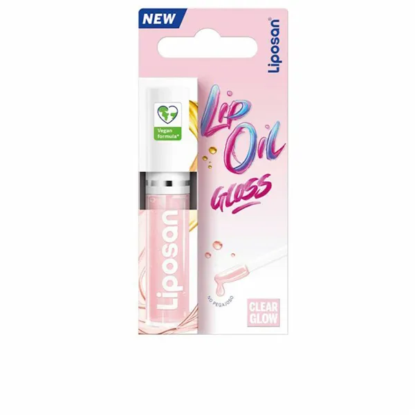 Spalvotas lūpų balzamas Liposan Lip Oil Gloss Clear Glow 5,5 ml