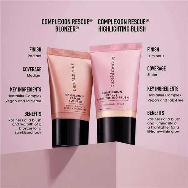 Румяна bareMinerals COMPLEXION RESCUE Розовый Mauve Glow 15 ml