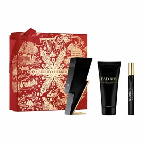 Meeste parfüümi komplekt Carolina Herrera BAD BOY EDT 3 Tükid, osad