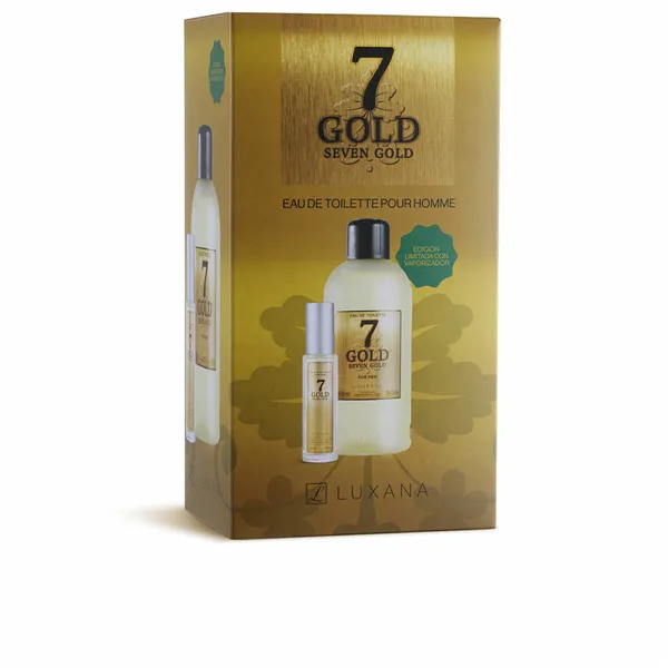 Meeste parfüümi komplekt Luxana Seven Gold 2 Tükid, osad