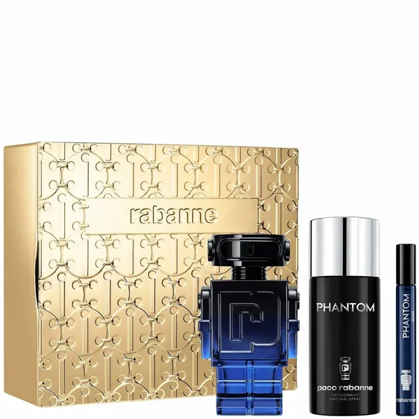 Meeste parfüümi komplekt Paco Rabanne PHANTOM 3 Tükid, osad