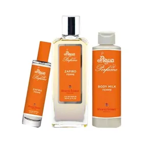 Naiste parfüümi komplekt Alvarez Gomez ZAFIRO FEMME EDP Zafiro Femme 3 Tükid, osad