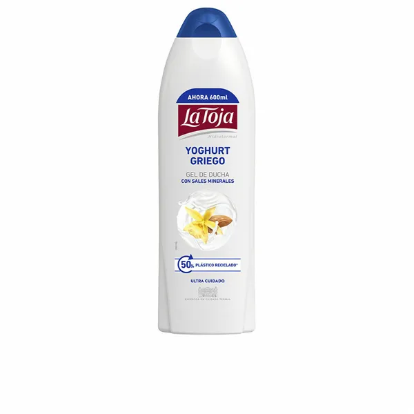 Dušas Želeja ar Minerālajiem Sāļiem La Toja YOGHURT GRIEGO 600 ml