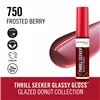 Lūpu spīdums Rimmel London THRILL SEEKER Nº 750-Frosted Berry 6 ml
