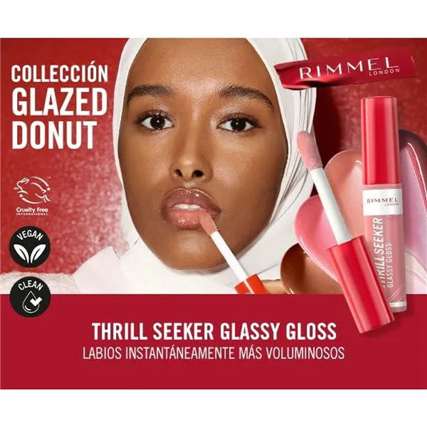 Lūpu spīdums Rimmel London THRILL SEEKER Nº 750-Frosted Berry 6 ml