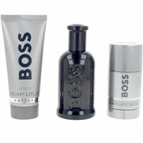 Miesten parfyymisetti BOSS BOTTLED 3 Kappaletta
