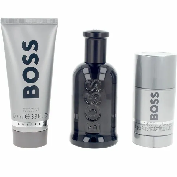 Miesten parfyymisetti BOSS BOTTLED 3 Kappaletta