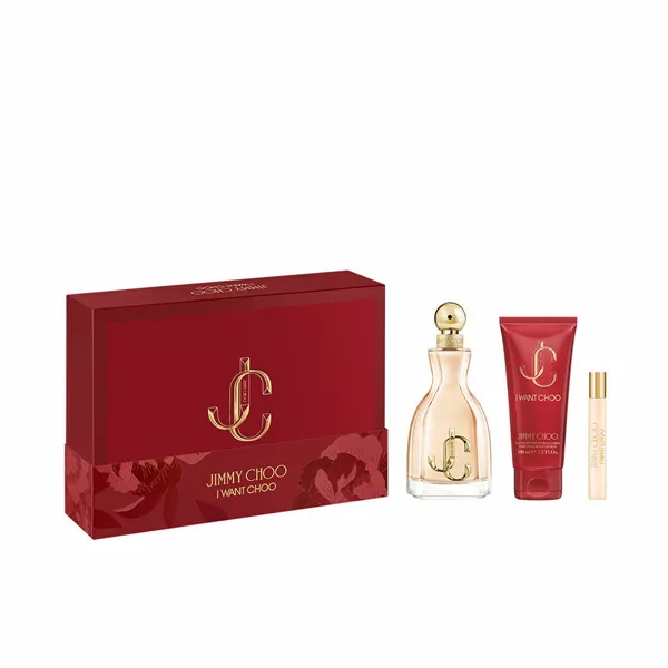 Naisten parfyymisetti Jimmy Choo I WANT CHOO 3 Kappaletta
