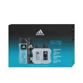 Miesten parfyymisetti Adidas ICE DIVE 4 Kappaletta