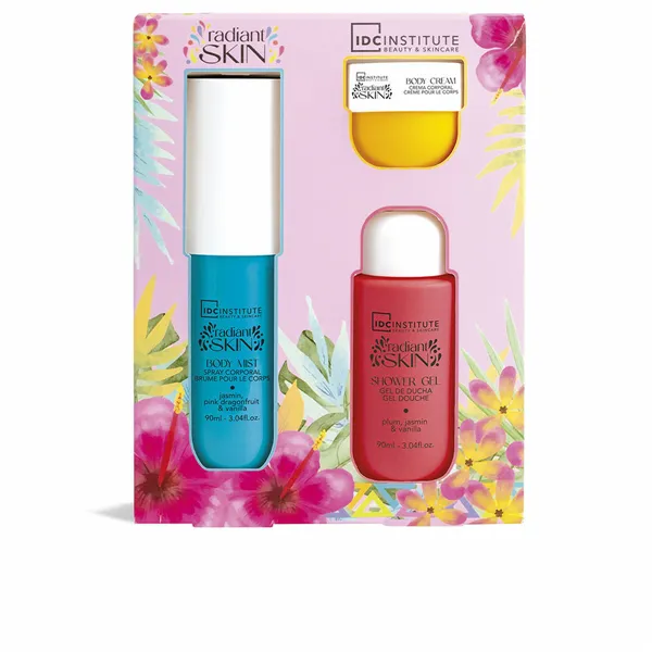 Naisten kosmetiikkasetti IDC Institute RADIANT SKIN 3 Kappaletta