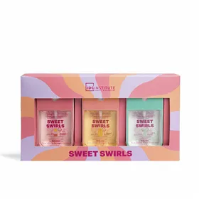 Naisten parfyymisetti IDC Institute SWEET SWIRLS 3 Kappaletta