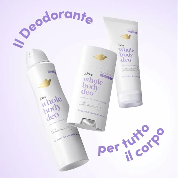 Твердый дезодорант Dove LAVANDA & CAMOMILA 75 ml