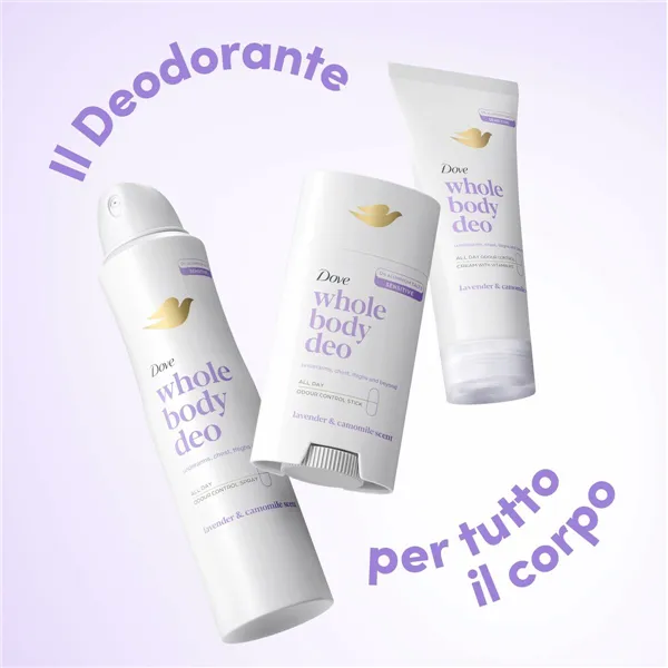 Дезодорант-спрей Dove LAVANDA & CAMOMILA 150 ml