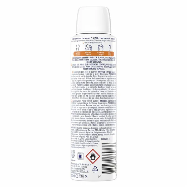 Spray Deodorant Rexona REXONA FRESH CITRUS