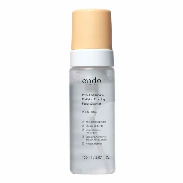 Puhastav vaht Ondo Beauty 36.5 PHA & SAPONARIA 150 ml