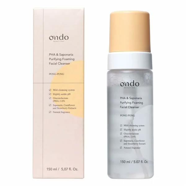 Puhastav vaht Ondo Beauty 36.5 PHA & SAPONARIA 150 ml