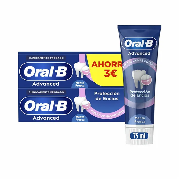 Hambapasta igemetele Oral-B ADVANCED 75 ml 2 Ühikut