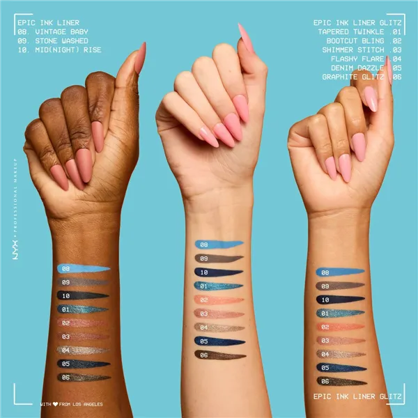 Makiažo Rinkinys NYX EPIC INK LINER GLITZ