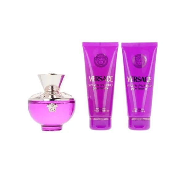 Naisten parfyymisetti Versace DYLAN PURPLE EDP 4 Kappaletta