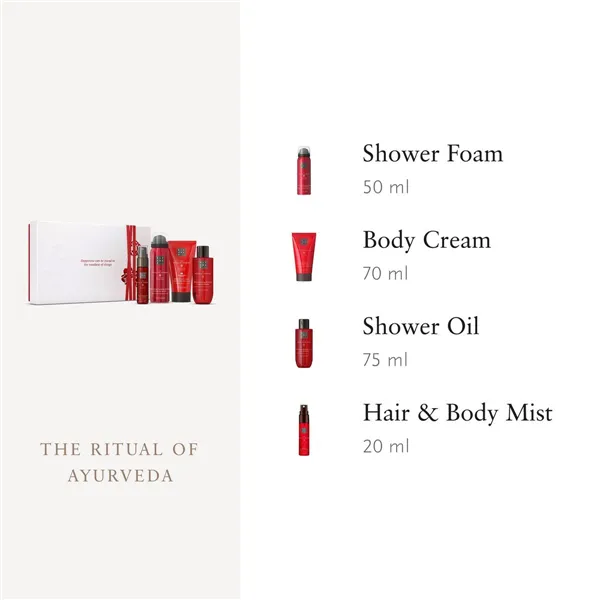 Naisten kosmetiikkasetti Rituals THE RITUAL OF AYURVEDA 4 Kappaletta