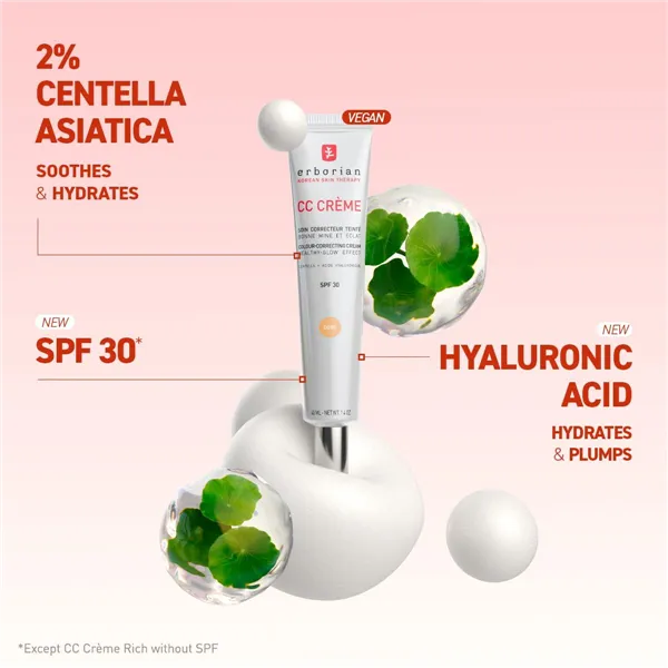 Meikkisetti Erborian CC CREAM centella asiática
