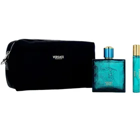Meeste parfüümi komplekt Versace EROS 3 Tükid, osad