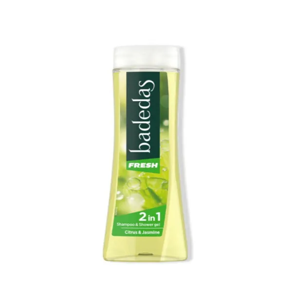 Гель для душа Badedas FRESH 2en1 CITRUS & JASMINE 600 ml 2 в 1