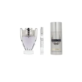 Meeste parfüümi komplekt Paco Rabanne INVICTUS 3 Tükid, osad