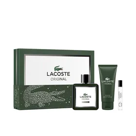 Meeste parfüümi komplekt Lacoste LACOSTE ORIGINAL EDP 3 Tükid, osad