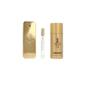 Miesten parfyymisetti Paco Rabanne 1 MILLION 3 Kappaletta