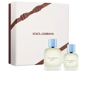 Miesten parfyymisetti Dolce & Gabbana LIGHT BLUE POUR HOMME 2 Kappaletta