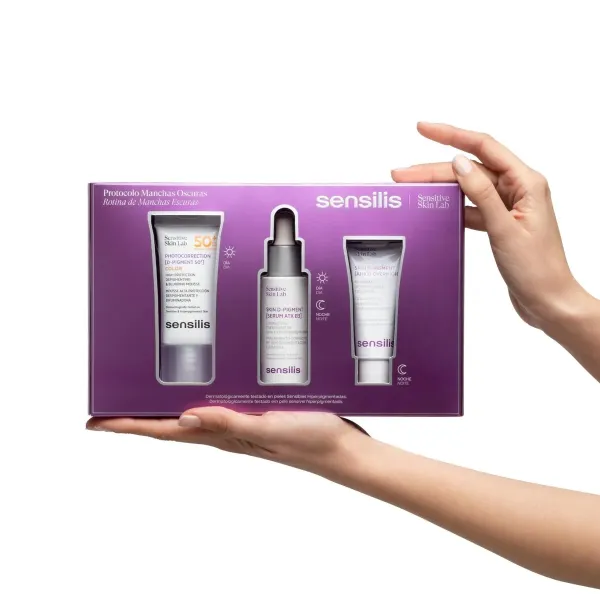 Naisten kosmetiikkasetti Sensilis SKIN D-PIGMENT