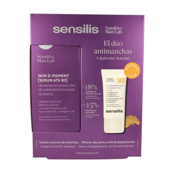 Naisten kosmetiikkasetti Sensilis SKIN D-PIGMENT