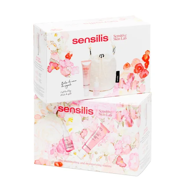 Naisten kosmetiikkasetti Sensilis SKIN GLOW FACIAL 2 Kappaletta