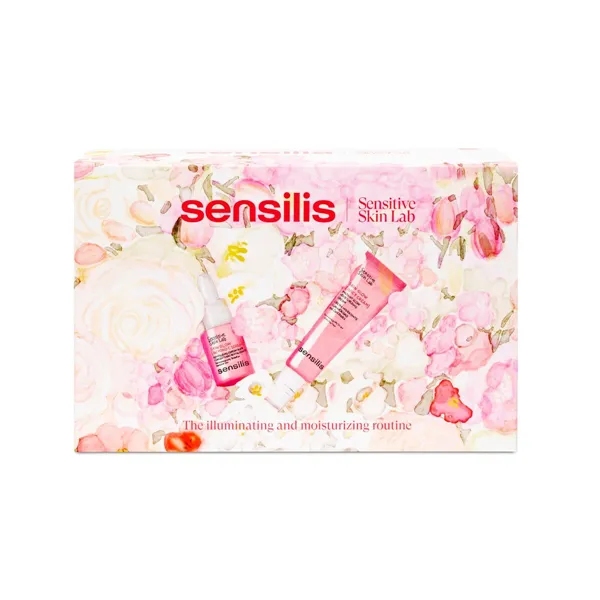 Naisten kosmetiikkasetti Sensilis SKIN GLOW FACIAL 2 Kappaletta