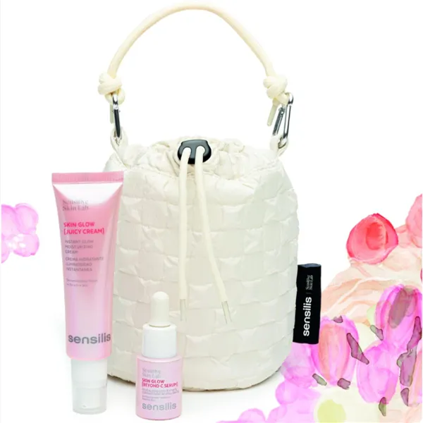 Naisten kosmetiikkasetti Sensilis SKIN GLOW FACIAL 2 Kappaletta