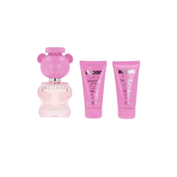 Naiste parfüümi komplekt Moschino TOY 2 BUBBLE GUM 3 Tükid, osad