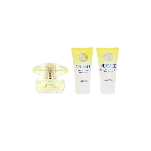 Naiste parfüümi komplekt Versace YELLOW DIAMOND 3 Tükid, osad