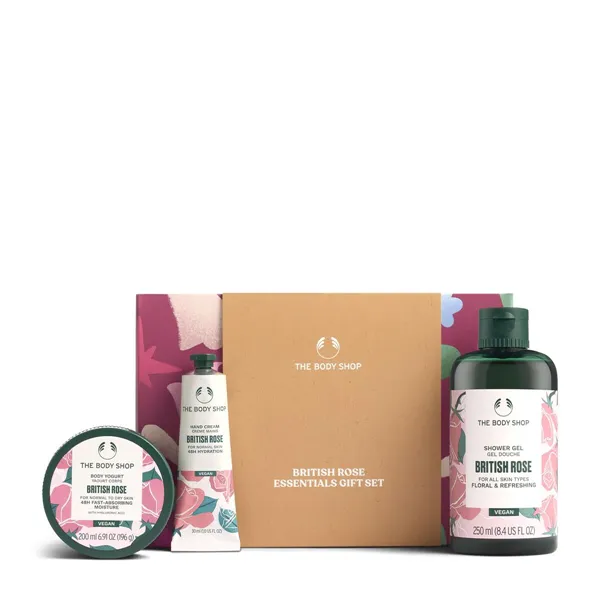 Naisten kosmetiikkasetti The Body Shop BRITISH ROSE