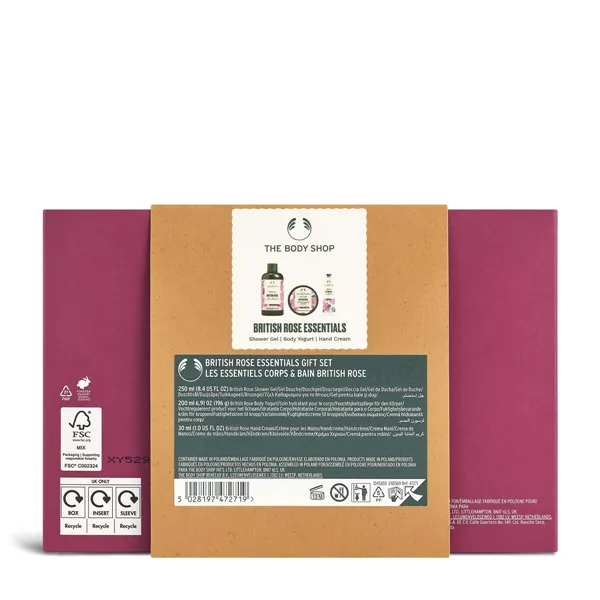 Naisten kosmetiikkasetti The Body Shop BRITISH ROSE