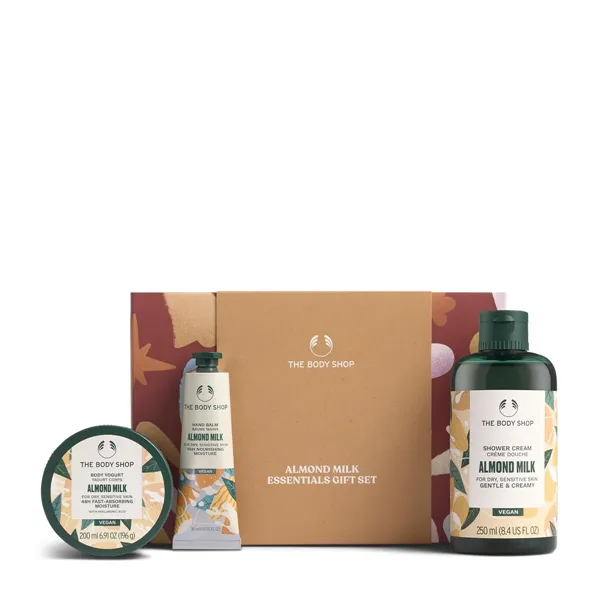 Naisten kosmetiikkasetti The Body Shop ALMOND MILK
