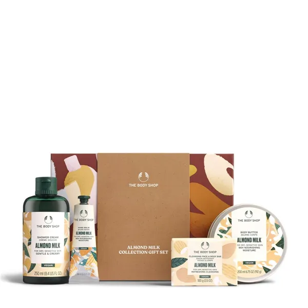 Naisten kosmetiikkasetti The Body Shop ALMOND MILK