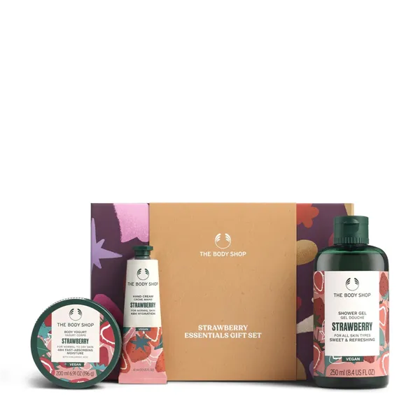 Naisten kosmetiikkasetti The Body Shop STRAWBERRY