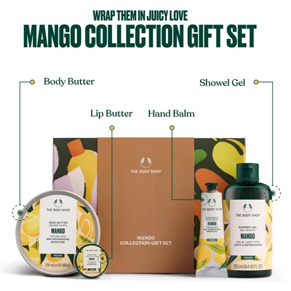 Naisten kosmetiikkasetti The Body Shop THE BODY SHOP MANGO