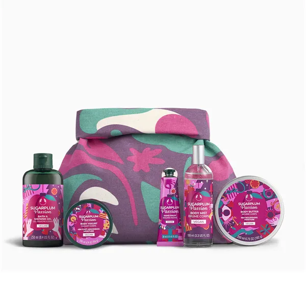 Naisten kosmetiikkasetti The Body Shop SUGARPLUM PASSION 5 Kappaletta
