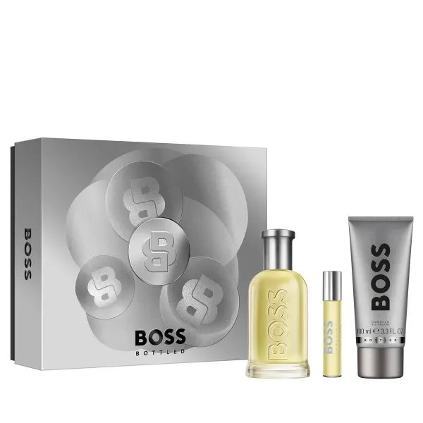 Miesten parfyymisetti Hugo Boss BOSS BOTTLED 3 Kappaletta