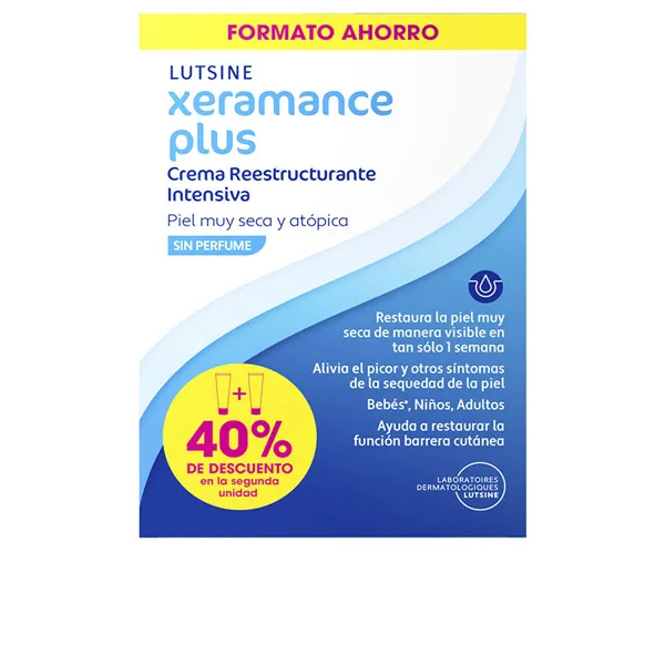 Ķermeņa krēms Lutsine E45 XERAMANCE PLUS 100 ml 2 gb.
