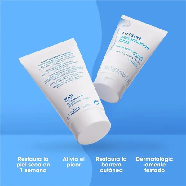 Ķermeņa krēms Lutsine E45 XERAMANCE PLUS 100 ml 2 gb.