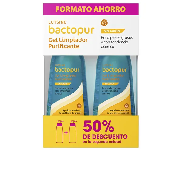 Näo puhastamise geel Lutsine BACTOPUR 200 ml Puhastav